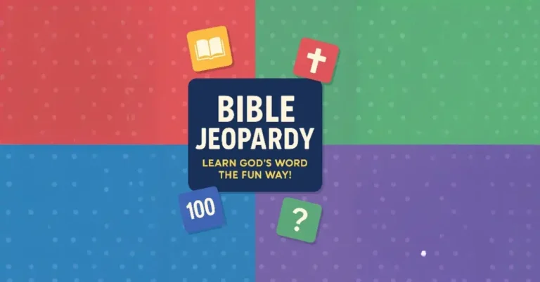 Bible Jeopardy: Fun Questions and Ideas to Test Your Bible Knowledge 8 Bible Jeopardy