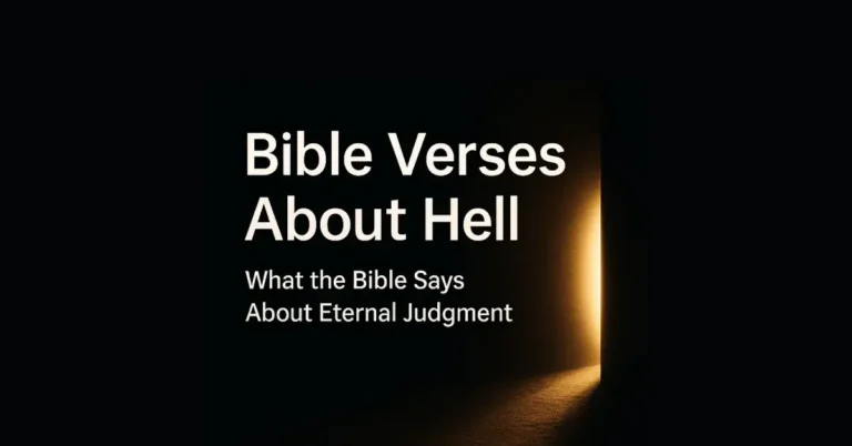 Bible Verses About Hell: What Scripture Really Says About Eternal Separation 4 Bible Verses About Hell: