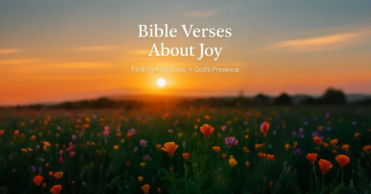 Bible Verses About Joy: Finding True Happiness in God’s Presence 1 Bible Verses About Joy