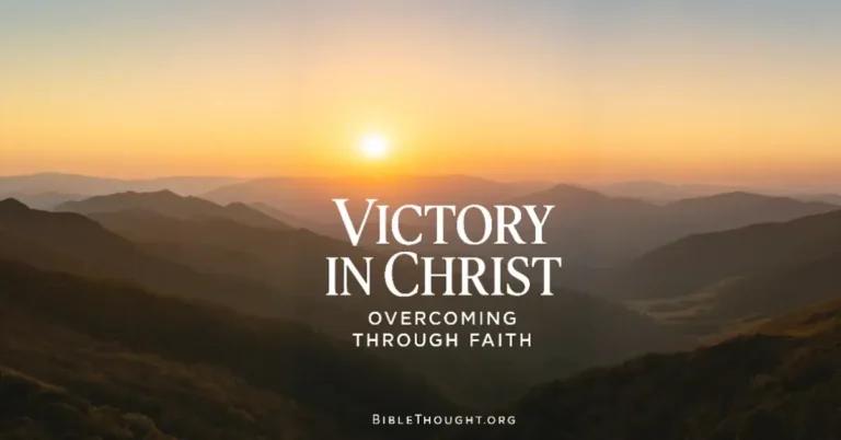 Bible Verses About Victory in the Bible: Overcoming Through Faith in Christ 1 Bible Verses About Victory in the Bible