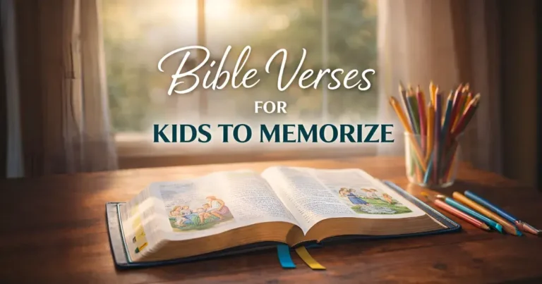 Bible Verses for Kids to Memorize: Simple Scriptures for Growing Faith 11 Bible Verses for Kids to Memorize