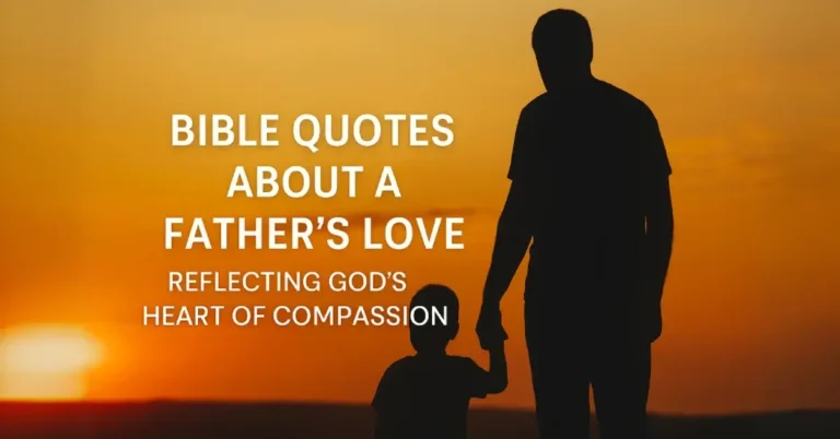 Bible Quotes About a Father’s Love: Reflecting God’s Heart of Compassion 1 Bible Quotes About a Father’s Love