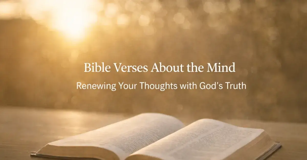 Bible Verses About the Mind: Renewing Your Thoughts with God’s Truth 1 Bible Verses About the Mind