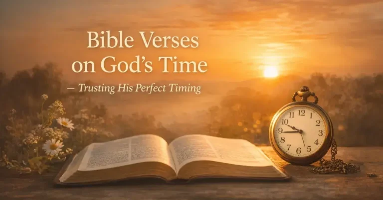 Bible Verses on God’s Time: Trusting His Perfect Timing 8 Bible Verses on God’s Time