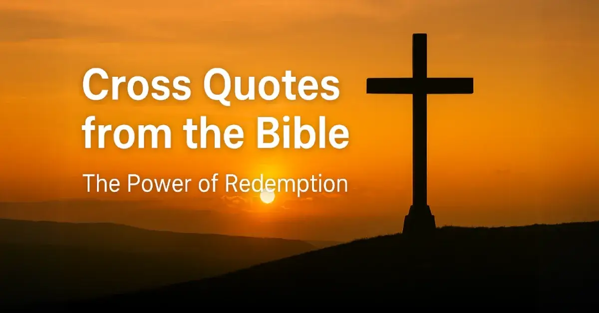 Cross Quotes in the Bible