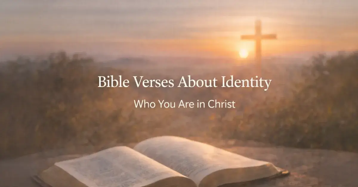 Bible Verses About Identity: Discovering Who You Are in Christ 1 Bible Verses About Identity