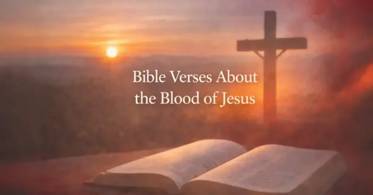 Bible Verses About the Blood of Jesus
