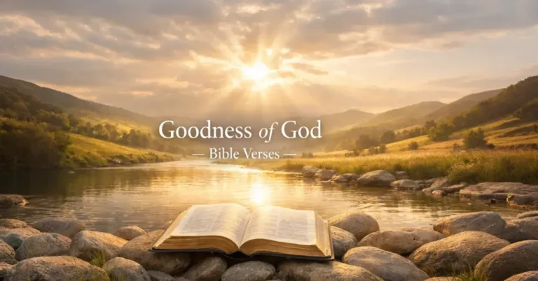Goodness of God - Bible Verses