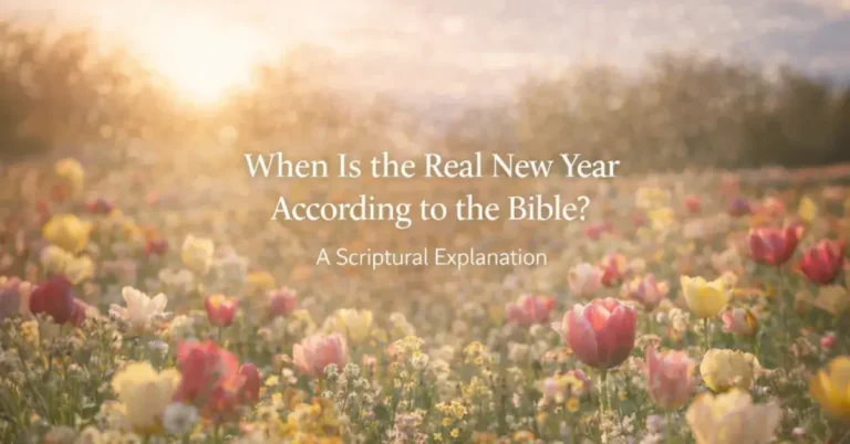 When Is the Real New Year According to the Bible? A Scriptural Explanation 5 Real New Year According to the Bible