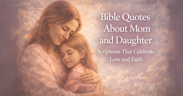 Bible Quotes About Mom and Daughter
