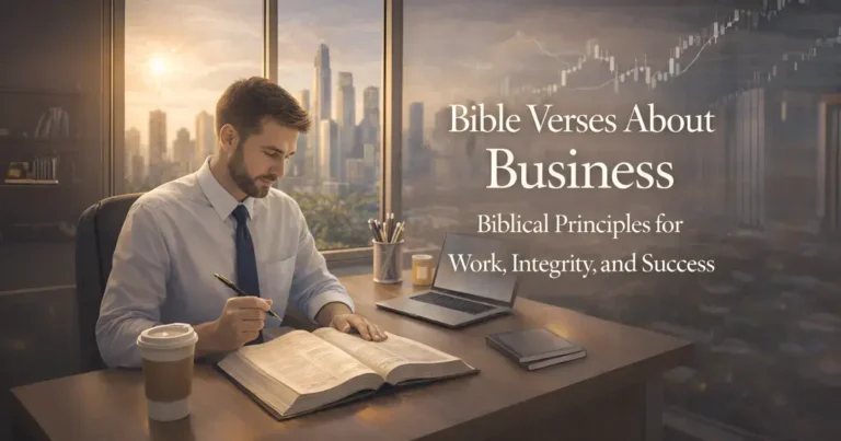 Bible Verses About Business