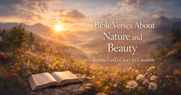 Bible Verses About Nature and Beauty: Seeing God’s Glory in Creation 1 Bible Verses About Nature and Beauty