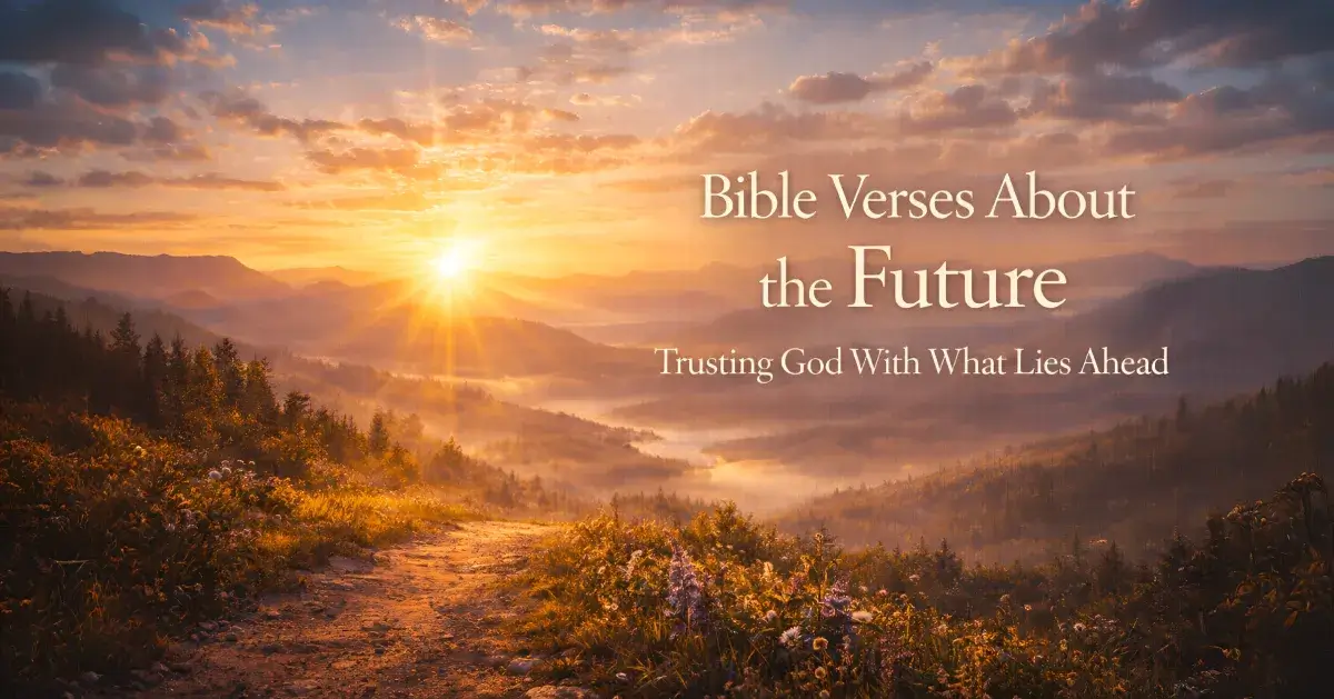 Bible Verses About the Future: Trusting God With What Lies Ahead 1 Bible Verses About the Future