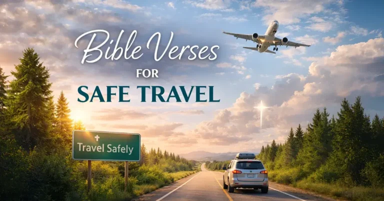 Bible Verses for Safe Travel: Prayers and Promises for Protection on the Journey 1 Bible Verses for Safe Travel