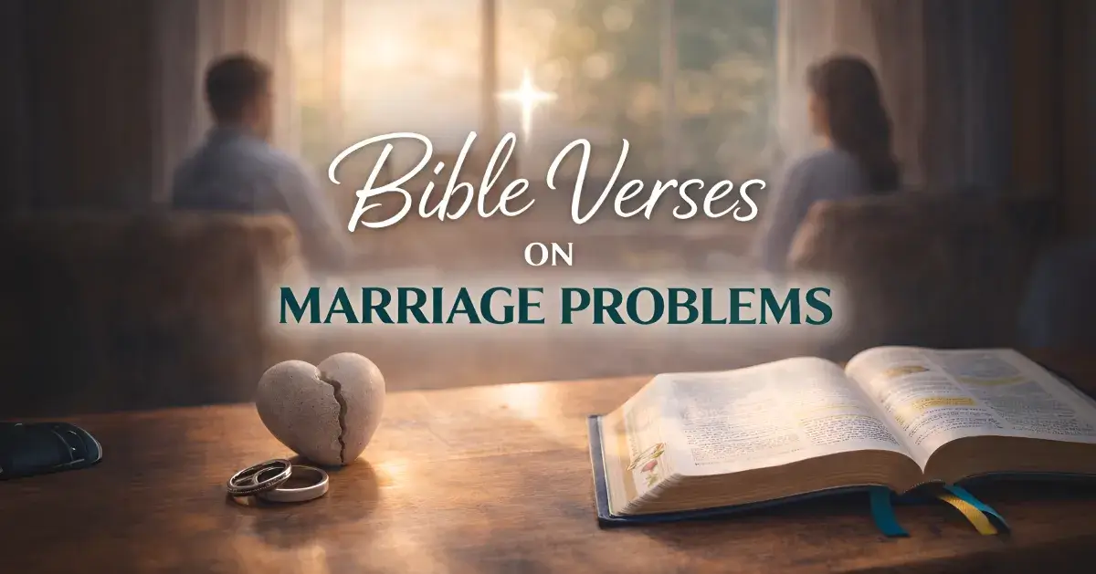 Bible Verses on Marriage Problems: Finding Hope, Healing, and Restoration 1 Bible Verses on Marriage Problems