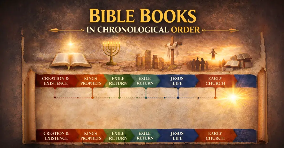 Bible Books in Chronological Order