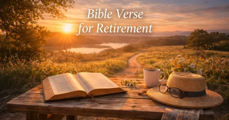Bible Verse for Retirement