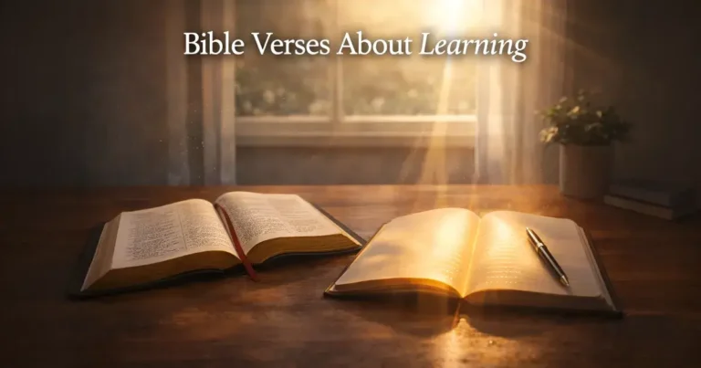 Bible Verses About Learning: 25 Scriptures on Wisdom, Growth, and Understanding 1 Bible Verses About Learning