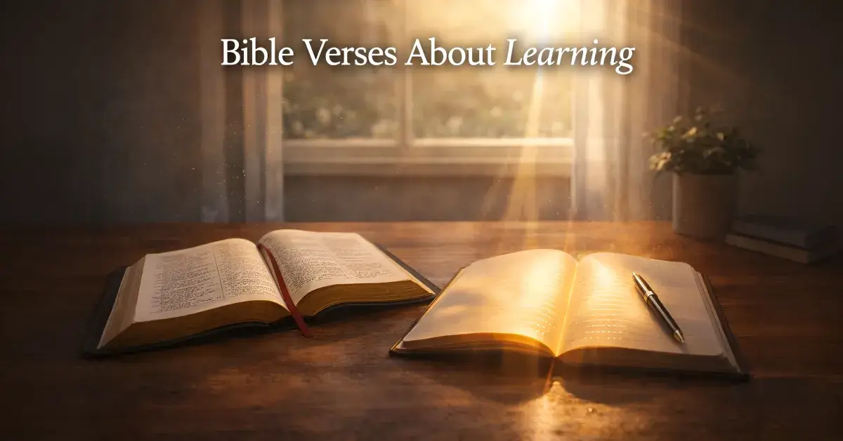 Bible Verses About Learning