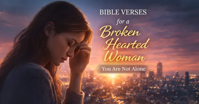 Bible Verses for a Broken Hearted Woman: 25 Scriptures for Healing and Hope 3 Bible Verses for a Broken Hearted Woman