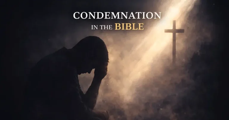 Condemnation in the Bible: Meaning, Verses, and God’s Grace Explained 1 Condemnation in the Bible