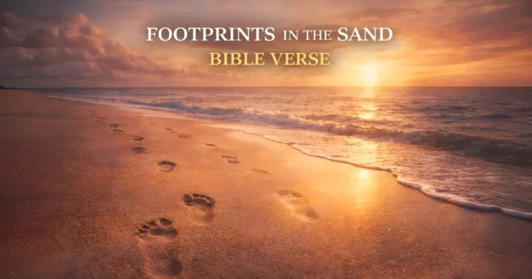 Footprints in the Sand Bible Verse: Meaning, Origin, and Biblical Truth 3 Footprints in the Sand Bible Verse