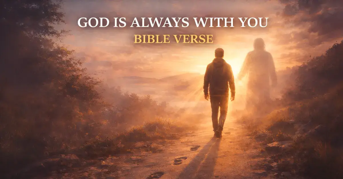 God Is Always With You Bible Verse: Meaning, Scriptures, and Encouragement 1 God Is Always With You Bible Verse