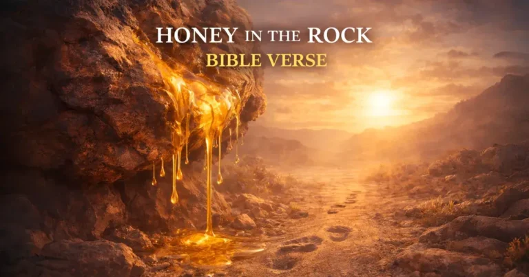 Honey in the Rock Bible Verse: Meaning, Scriptures, and Spiritual Lessons 3 Honey in the Rock Bible Verse