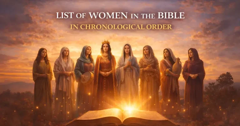 List of Women in the Bible in Chronological Order 2 List of Women in the Bible in Chronological Order
