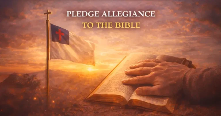 Pledge Allegiance to the Bible