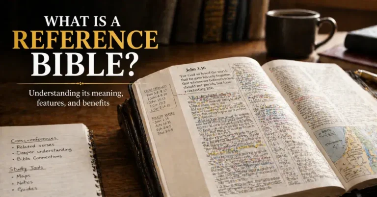 what is a reference bible