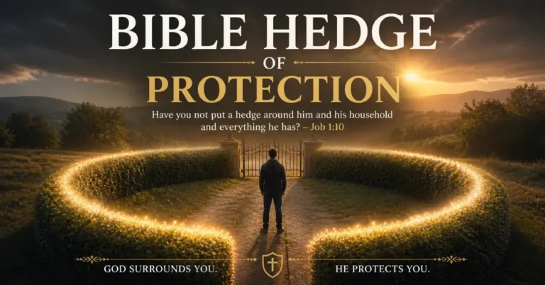 Bible Hedge of Protection