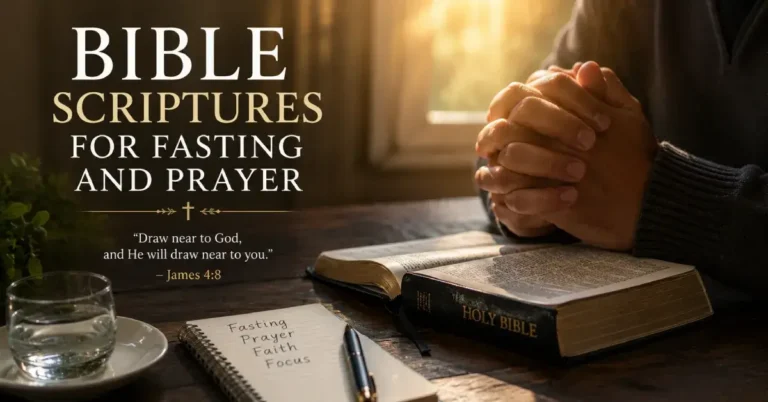 Bible Scriptures for Fasting and Prayer