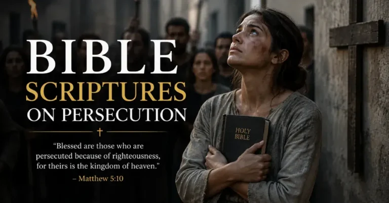 Bible Scriptures on Persecution