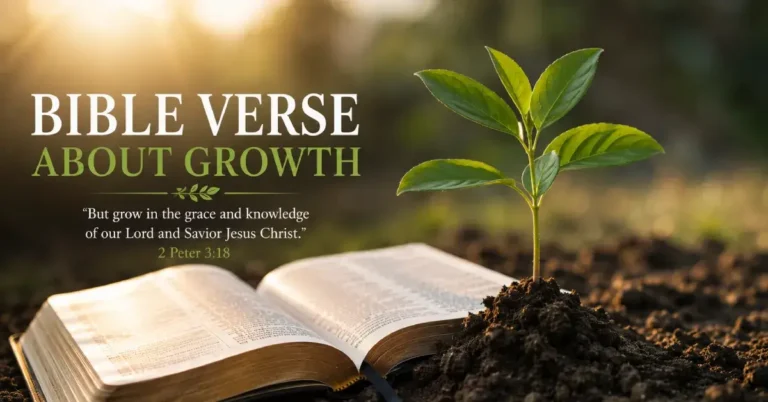 Bible Verse About Growth