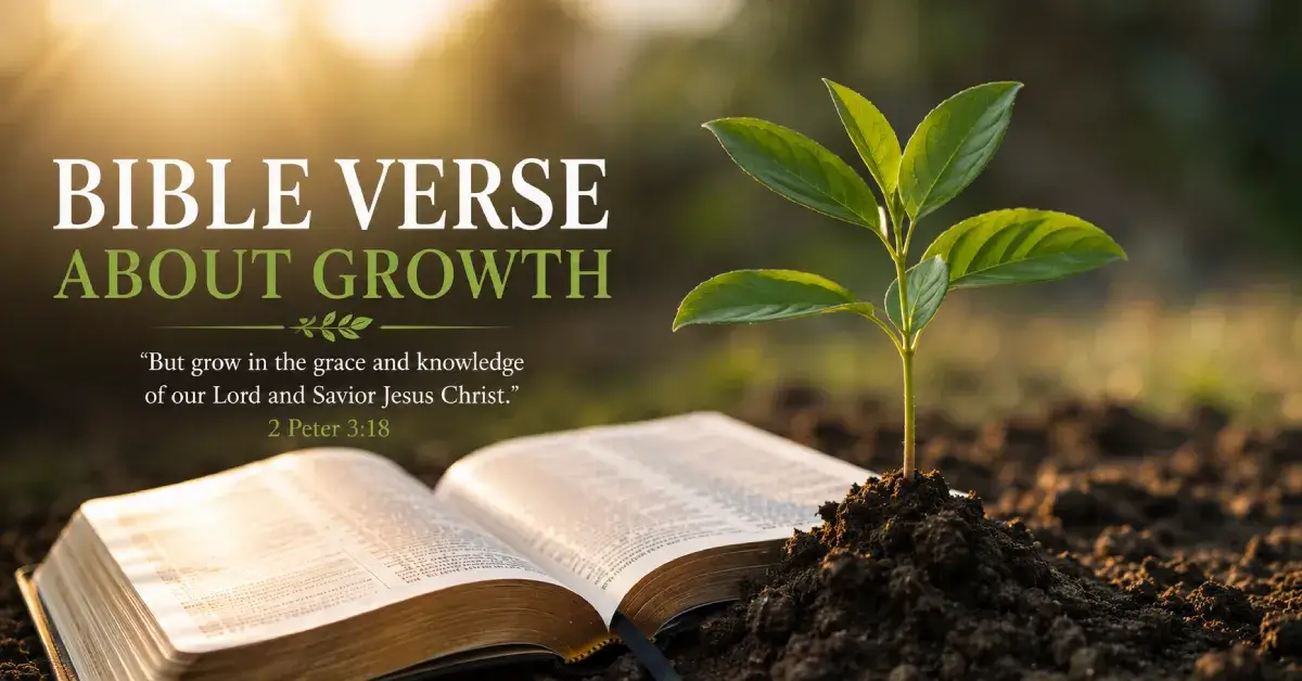 Bible Verse About Growth