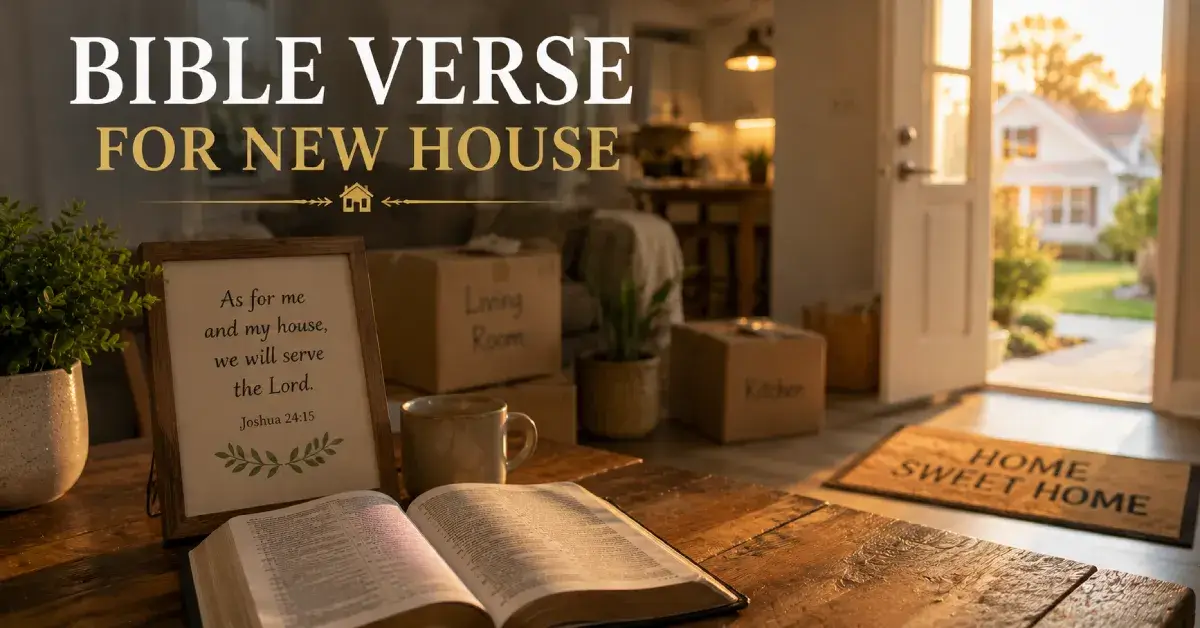Bible Verse for New House