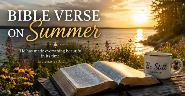 Bible Verse on Summer