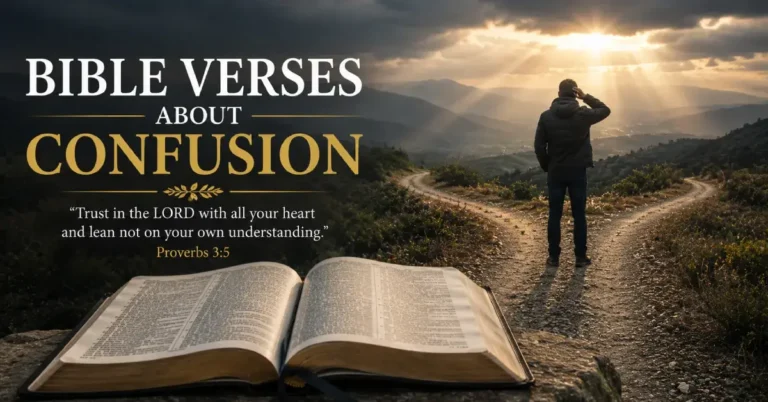 Bible Verses About Confusion: Finding Peace and Clarity Through God’s Word 1 Bible Verses About Confusion