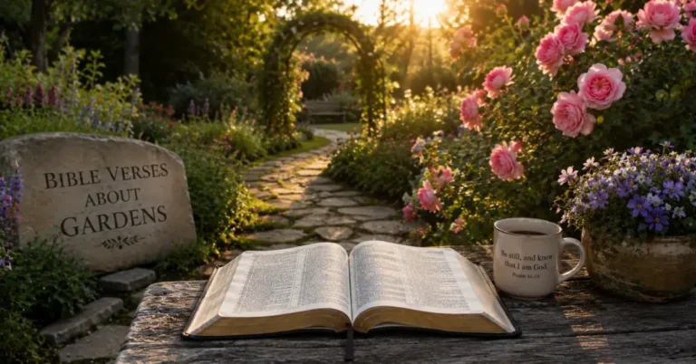 Bible Verses About Gardens: Beautiful Scriptures on Growth, Peace, and God’s Creation