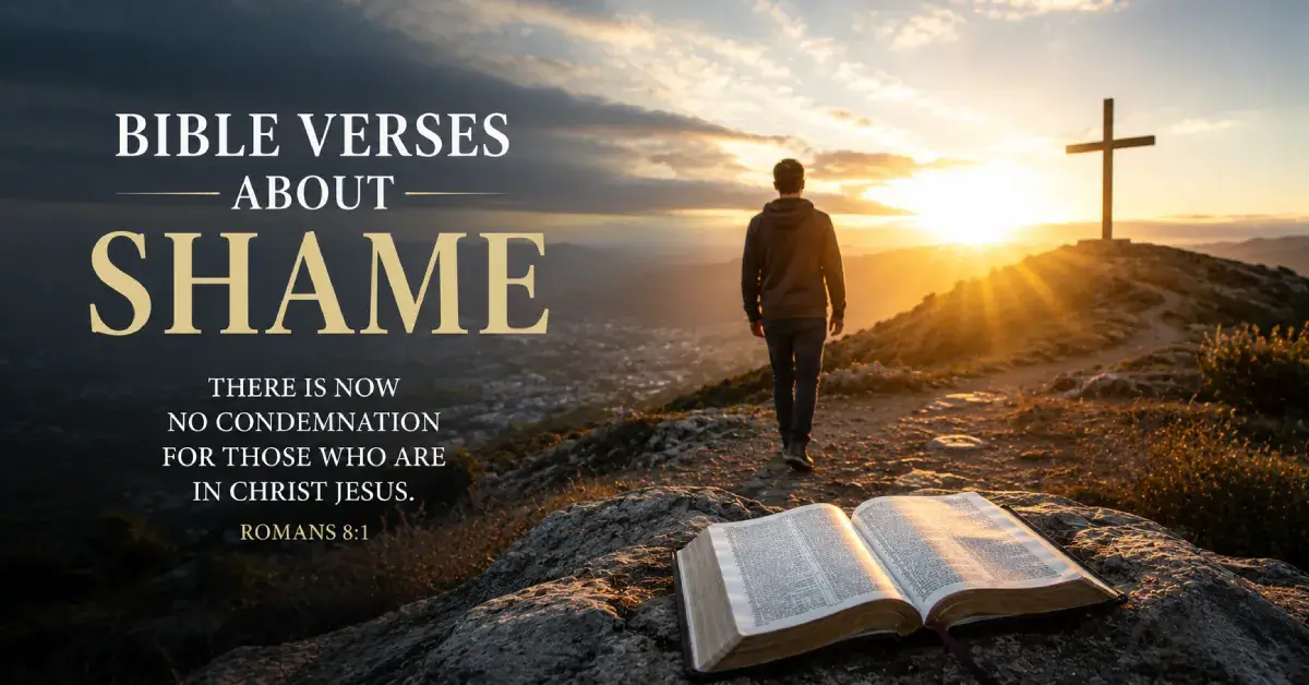 Bible Verses About Shame: Finding Freedom, Grace, and Healing Through God’s Word 1 Bible Verses About Shame