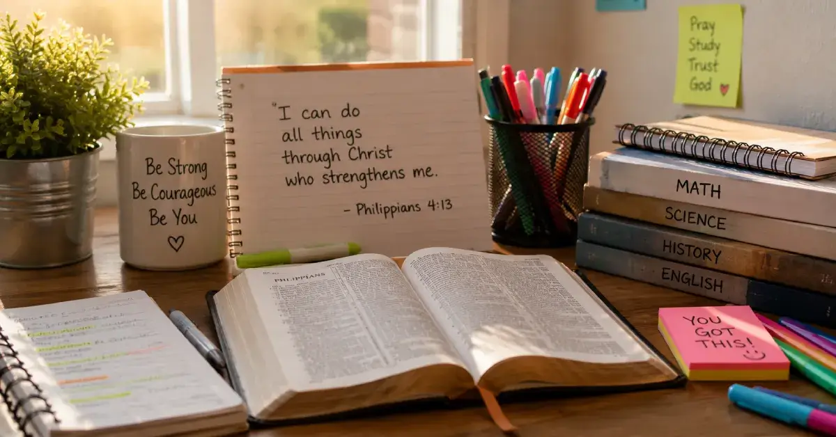 Bible Verses for School Motivation