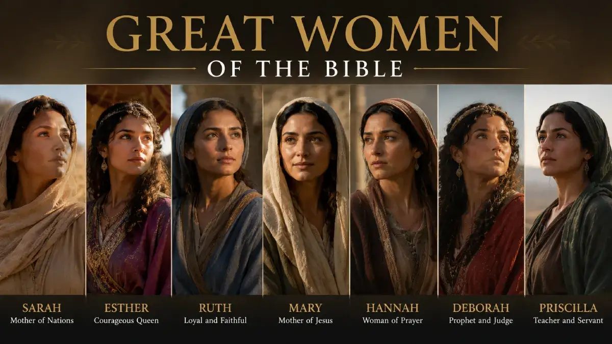 Great Women of the Bible: Inspiring Stories of Faith, Courage, and Godly Influence 1 Great Women of the Bible