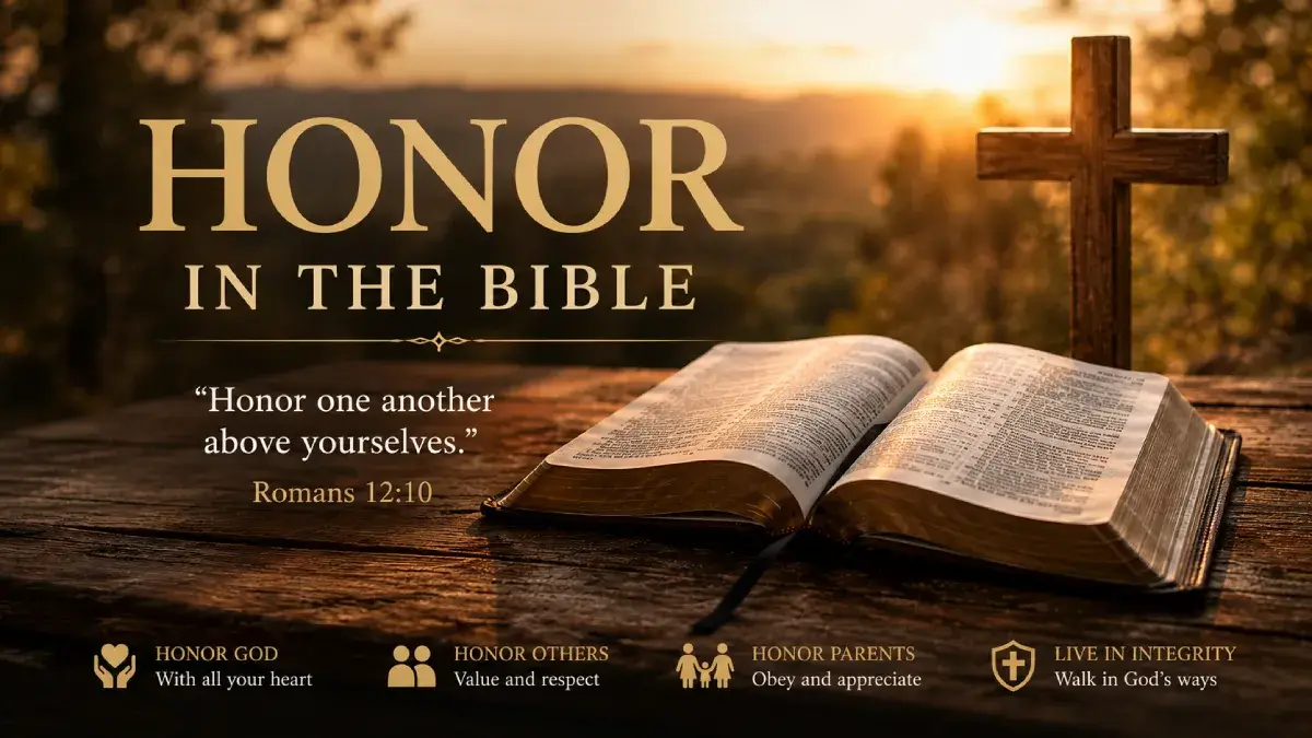 Honor in the Bible: Meaning, Importance, and What Scripture Teaches 1 Honor in the Bible