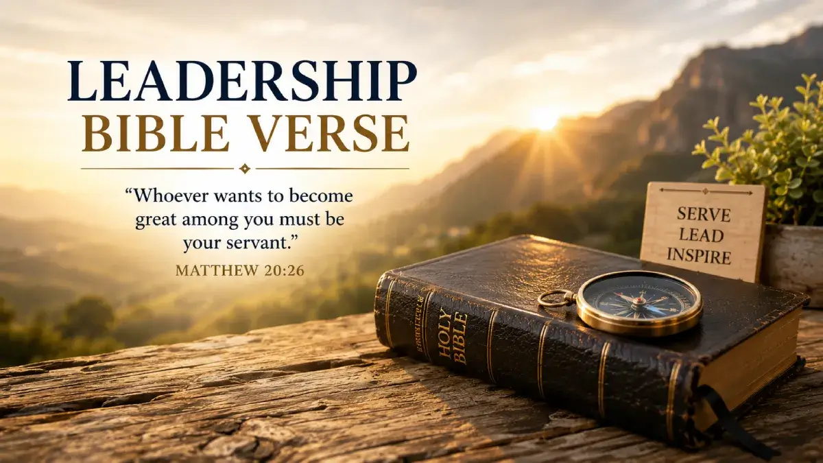 Leadership Bible Verse