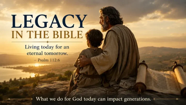 Legacy in the Bible