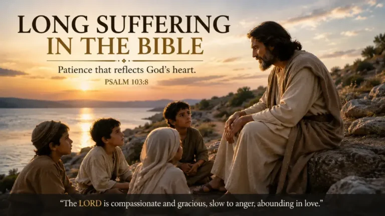 Long Suffering in the Bible: Meaning, Bible Verses, and Lessons for Christians 2 Long Suffering in the Bible