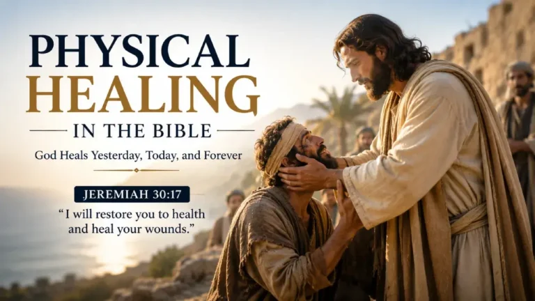 Physical Healing in the Bible