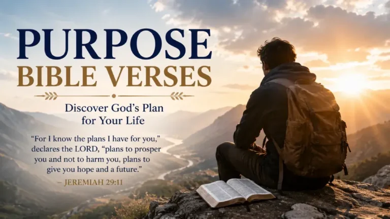 Purpose Bible Verses