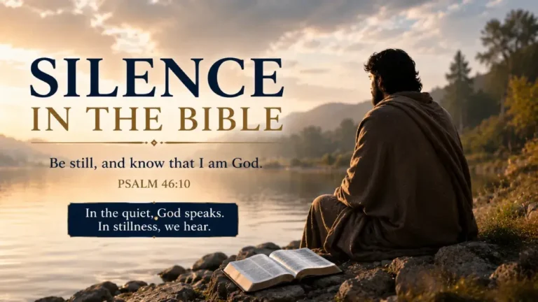 Silence in the Bible